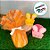 Folha para Ovos Tela Filo - Laranja - 50x50cm - 10 unidades - Cromus - Rizzo - Imagem 4