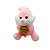 Coelho de Pelúcia Rosa - 15cm - 1 unidade - Rizzo - Imagem 2
