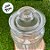 Pote de Vidro Canelado com Tampa Hermética - 19cm - 1100ml - 1 unidade - Rizzo - Imagem 4