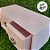Mini Gaveteiro MDF - Rosa - 13x20,5cm - 1 unidade - Rizzo - Imagem 3