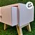 Mesinha com Gaveta MDF - Rosa - 17,5x20cm - 1 unidade - Rizzo - Imagem 4