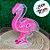 Caixinha Lembrancinha - Flamingo Rosa - 10 unidades - Rizzo - Imagem 3