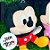 Pelúcia Mickey Mouse 22cm - 1 unidade - Rizzo - Imagem 3