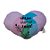 Almofada Coração de Pelúcia - Mãe Melhor Amiga - 26x18,5cm - 1 unidade - Rizzo - Imagem 1