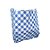 Saquinho de Papel - Xadrez Azul Escuro Mod 1 - 14x10,5cm - 50 unidades - Rizzo - Imagem 1