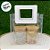 Sacola Transparente PVC com Alça Quadrada de Couro Branco - 15x15x10cm - 1 unidade - Rizzo - Imagem 6