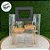 Sacola Transparente PVC com Alça Quadrada de Couro Preta - 20x18x10 - 1 unidade - Rizzo - Imagem 5