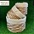 Cesta Redonda com Tecido M - Bege - 21x21x15cm - 1 unidade - Rizzo - Imagem 7