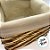 Cesta Quadrada com Tecido M - Bege - 21x21x14cm - 1 unidade - Rizzo - Imagem 5