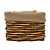 Cesta Quadrada com Tecido G - Bege - 25x25x16cm - 1 unidade - Rizzo - Imagem 1
