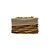 Cesta Retangular com Tecido P - Bege - 20x15x12cm - 1 unidade - Rizzo - Imagem 1