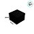 Caixa de Papel Rígido Quadrado Preto - 20x17cm - 1 unidade - Rizzo - Imagem 2