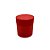 Caixa de Papel Rígido Redonda Vermelho - 10x9cm - 1 unidade - Rizzo - Imagem 1