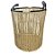 Cesta Decorativa de Corda com Alça Curta G - 40x40x45cm - 1 unidade - Rizzo - Imagem 1