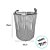 Cesta Decorativa de Corda com Alça Curta G - 40x40x45cm - 1 unidade - Rizzo - Imagem 2