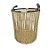 Cesta Decorativa de Corda com Alça Curta M - 35x35x40cm - 1 unidade - Rizzo - Imagem 1
