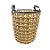 Cesta Decorativa Trançada com Alça Curta M - 35x35x40cm - 1 unidade - Rizzo - Imagem 1