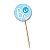 Tag Baby Azul com 12 un. Cód. 4137 Miss Embalagens Rizzo Confeitaria - Imagem 1