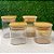 Pote de Vidro Hermético com Tampa de Bambu - 6x6cm - 125ml - 1 unidade - Rizzo - Imagem 7