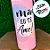 Garrafa Rosa com Alça - Mãe Eu Te Amo - 500ml - 1 unidade - Rizzo - Imagem 3