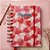 Agenda Permanente Rosa com Corações - 160 Folhas - 13x15,1cm - 1 unidade - Rizzo - Imagem 1