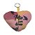 Chaveiro Almofada Coração - Mãe Amor Eterno - 10,5x8,5cm - 1 unidade - Rizzo - Imagem 1