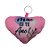 Chaveiro Almofada Coração - Mãe Eu Te Amo! - 10,5x8,5cm - 1 unidade - Rizzo - Imagem 1