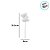 Pick Decorativo - Coelho Rosa - 1 unidade - Rizzo - Imagem 2