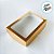 Caixa com Visor S18 (11,5cm x 15,5cm x 3,5cm) Ouro - 10 unidades - Assk - Rizzo - Imagem 3