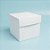 Caixa Cubo Para Presente Branco Mini PP - 10 unidades - Assk - Rizzo - Imagem 1
