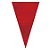 Cone Metalizado Vermelho 18x30cm - 50 unidades - Cromus - Rizzo - Imagem 1