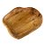 Mini Mesa de Madeira Rústica Orgânica - 30x24x14cm - 1 unidade - Rizzo - Imagem 3