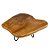 Mini Mesa de Madeira Rústica Orgânica - 25x23x12cm - 1 unidade - Rizzo - Imagem 2