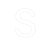 Transfer - Letra S - Branco - 1 unidade - Rizzo - Imagem 1