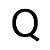 Transfer - Letra Q - Preto - 1 unidade - Rizzo - Imagem 1