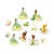 Mini Personagens Decorativos - Tiana - 12 unidades - Regina - Rizzo - Imagem 1