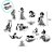 Mini Personagens Decorativos - Jasmine - 12 unidades - Regina - Rizzo - Imagem 2