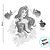 Kit Decorativo - Aurora  - 4 unidades - Regina - Rizzo - Imagem 2