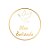 Adesivo "Meu Batizado" - Ref.2199 - Hot Stamping  - 30 unidades - Stickr - Rizzo - Imagem 1
