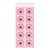Adesivo Redondo - Brigadeiro Rosa - 10 unidades - Cromus - Rizzo - Imagem 1