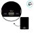 Balança Digital para Cozinha de Vidro Preto 10 kg - Retangular - 1 unidade - Wellmix - Rizzo - Imagem 3