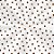 Saco Adesivado Decorado com Aba - Dots Marrom - 100 unidades - Cromus - Rizzo - Imagem 1