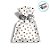 Saco Adesivado Decorado com Aba - Dots Marrom - 100 unidades - Cromus - Rizzo - Imagem 3