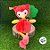 Pássaro de Pelúcia - Rosa - 30cm - 1 unidade - Rizzo - Imagem 3