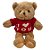 Urso de Pelúcia Blusa I Love You - Marrom - 28cm - 1 unidade - Rizzo - Imagem 1