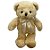Urso de Pelúcia com Laço Creme - Bege - 28cm - 1 unidade - Rizzo - Imagem 1