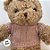 Urso de Pelúcia Marrom com Blusa de Lã - Rosa - 30cm - 1 unidade - Rizzo - Imagem 3