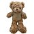 Urso de Pelúcia Marrom com Blusa de Lã - Marrom - 30cm - 1 unidade - Rizzo - Imagem 1