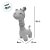 Girafa de Pelúcia - Rosa Bebê - 30cm - 1 unidade - Rizzo - Imagem 2