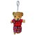 Chaveiro Urso de Pelúcia - Vestido Vermelho - 12cm - 1 unidade - Rizzo - Imagem 1